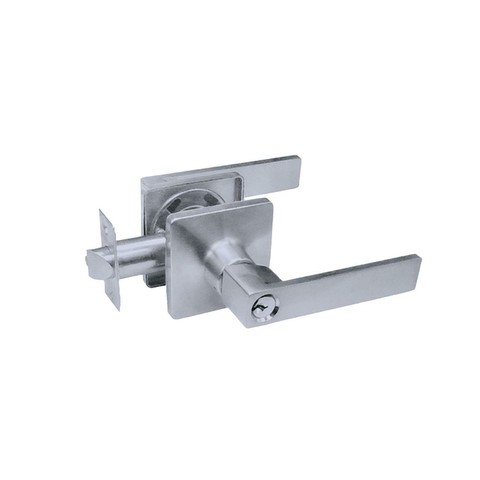 CERRADURA TUBULAR CUADRADA CROMO RECAMARA