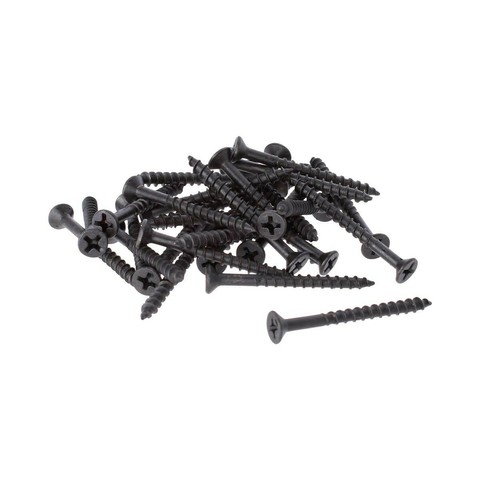 100 TORNILLOS VEKER 15402 6 X 1 1/4 NEGRO