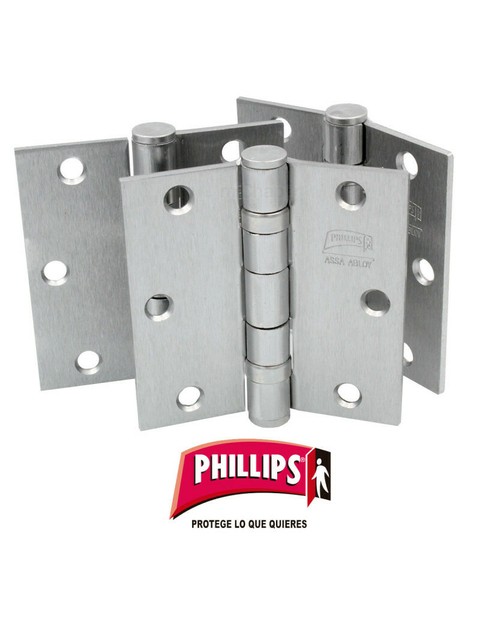 BISAGRA 3.5 X 3.5 BALEROS ARQ CS PHILLIPS 635BB MX2271