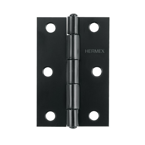 BISAGRA RECTANGULAR 2 1/2" NEGRA HERMEX BR-256 45635